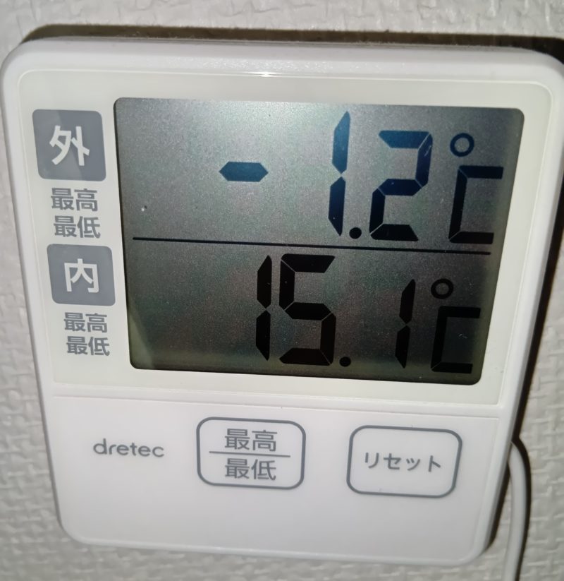 外気温と内気温の差-2602080957